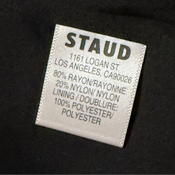 STAUD Prismatic Dress - Black - Picture 12 of 14